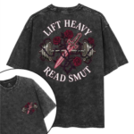 Women Printed Gym Shirts